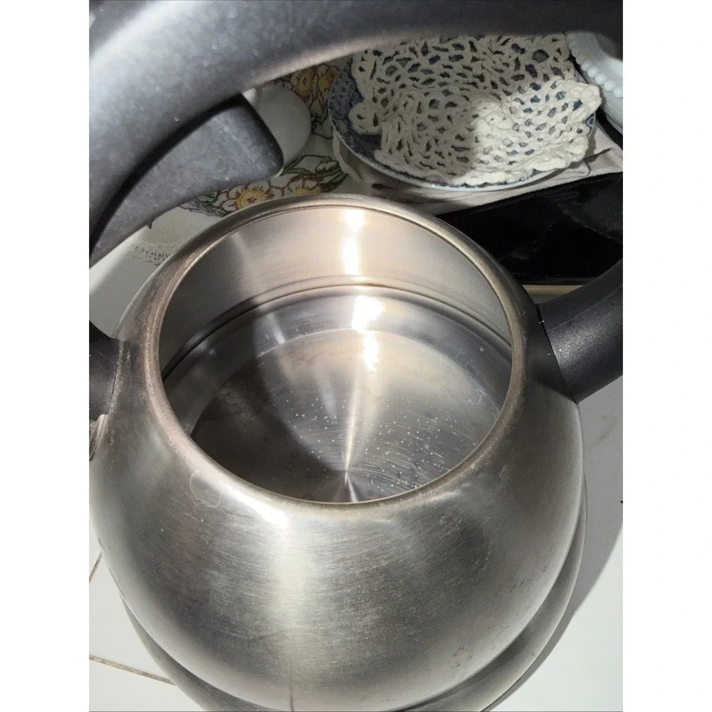 Whistling‎ Tea Kettle Stainless Teapot Induction, Gas, Electric Range Top Kettle